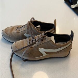 rag & bone Tan and Cream Sneakers